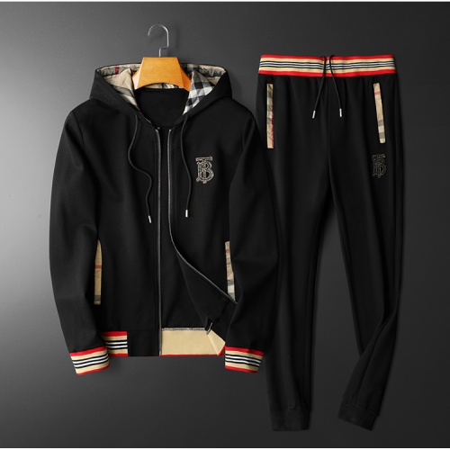 Burberry Tracksuits Long Sleeved For Men #798517 $98.00 USD, Wholesale Replica Burberry Tracksuits