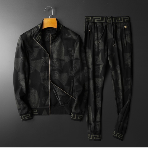 Versace Tracksuits Long Sleeved For Men #798523 $98.00 USD, Wholesale Replica Versace Tracksuits