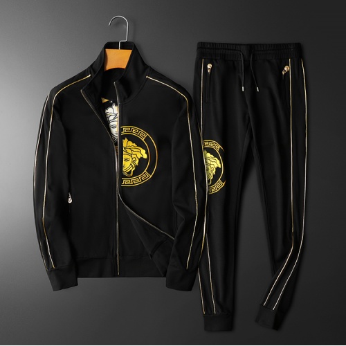 Versace Tracksuits Long Sleeved For Men #798536 $98.00 USD, Wholesale Replica Versace Tracksuits