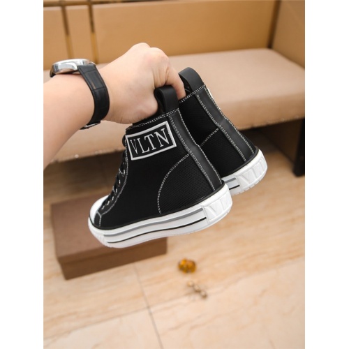 Replica Valentino High Tops Shoes For Men #798571 $85.00 USD for Wholesale