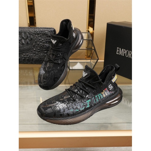 Armani Casual Shoes For Men #798705 $76.00 USD, Wholesale Replica Armani Casual Shoes