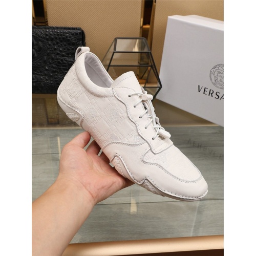 Replica Versace Casual Shoes For Men #798730 $80.00 USD for Wholesale