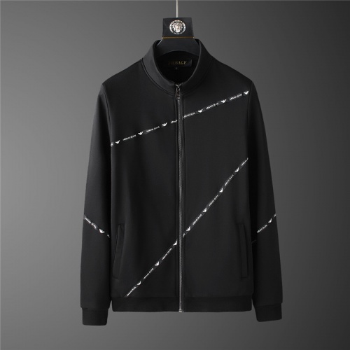 Replica Armani Tracksuits Long Sleeved For Men #798817 $80.00 USD for Wholesale