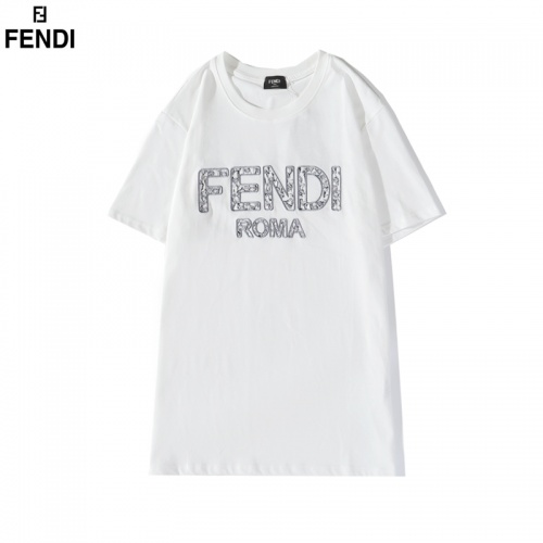 Fendi T-Shirts Short Sleeved For Men #798858 $29.00 USD, Wholesale Replica Fendi T-Shirts