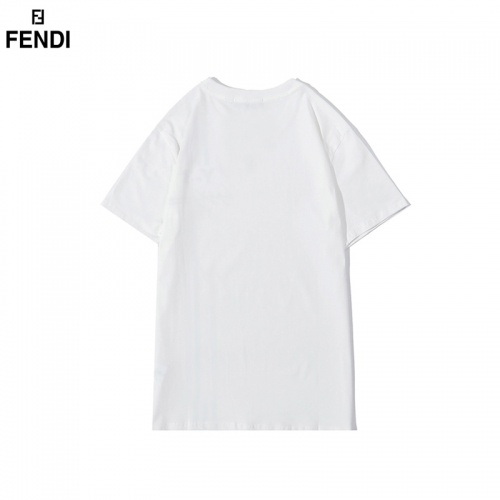 Replica Fendi T-Shirts Short Sleeved For Men #798858 $29.00 USD for Wholesale