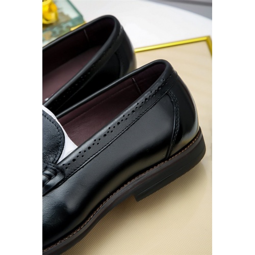 Replica Prada Leather Shoes For Men #798930 $76.00 USD for Wholesale