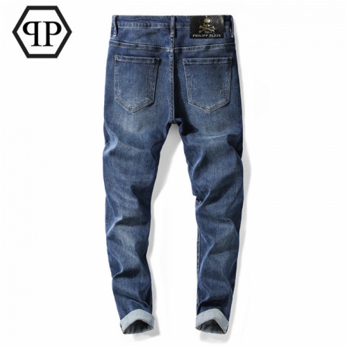 Replica Philipp Plein PP Jeans For Men #799040 $48.00 USD for Wholesale