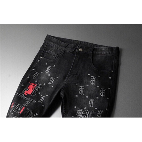 Replica Burberry Jeans For Men #799053 $48.00 USD for Wholesale