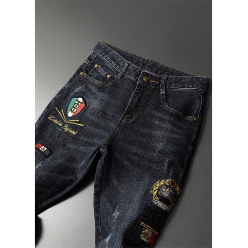 Replica Burberry Jeans For Men #799056 $48.00 USD for Wholesale
