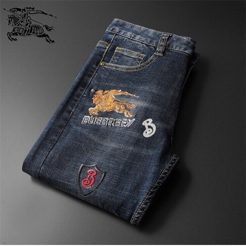 Replica Burberry Jeans For Men #799057 $48.00 USD for Wholesale