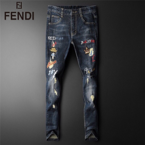 Fendi Jeans For Men #799063 $48.00 USD, Wholesale Replica Fendi Jeans