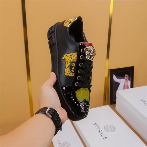 Replica Versace Casual Shoes For Men #799131 $72.00 USD for Wholesale