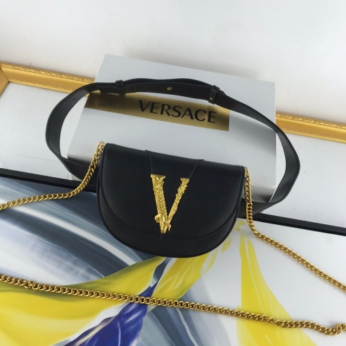 Versace AAA Quality Messenger Bags #799261 $128.00 USD, Wholesale Replica Versace AAA Quality Messenger Bags