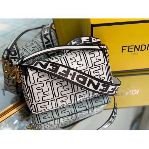 Replica Fendi AAA Messenger Bags For Women #799318 $122.00 USD for Wholesale