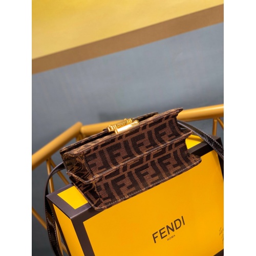 Replica Fendi AAA Messenger Bags For Women #799334 $92.00 USD for Wholesale