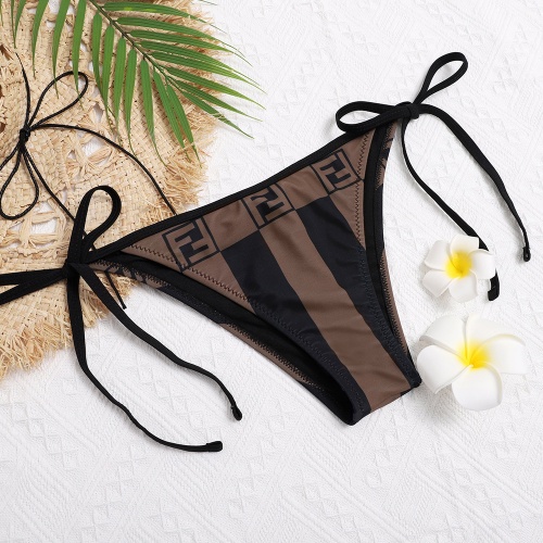 Replica Fendi Bathing Suits Sleeveless For Women #799489 $27.00 USD for Wholesale