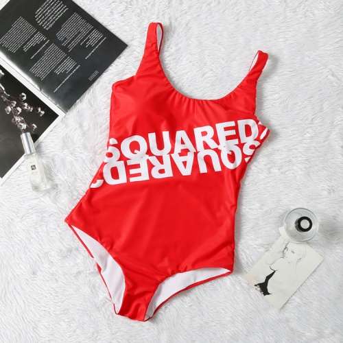 Dsquared Bathing Suits Sleeveless For Women #799506 $32.00 USD, Wholesale Replica Dsquared Bathing Suits