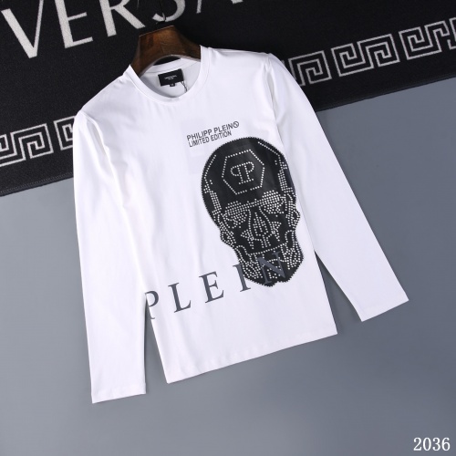 Philipp Plein PP T-Shirts Long Sleeved For Men #799617 $34.00 USD, Wholesale Replica Philipp Plein PP T-Shirts