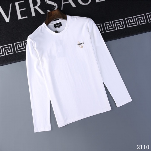 Versace T-Shirts Long Sleeved For Men #799650 $34.00 USD, Wholesale Replica Versace T-Shirts