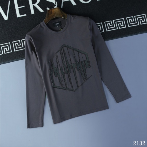 Philipp Plein PP T-Shirts Long Sleeved For Men #799657 $34.00 USD, Wholesale Replica Philipp Plein PP T-Shirts