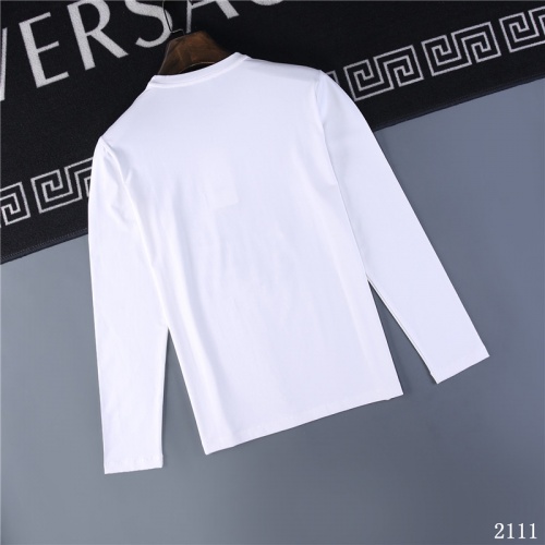 Replica Balenciaga T-Shirts Long Sleeved For Men #799658 $34.00 USD for Wholesale