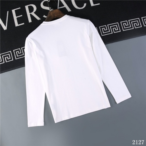 Replica Balenciaga T-Shirts Long Sleeved For Men #799661 $34.00 USD for Wholesale