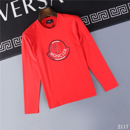 Moncler T-Shirts Long Sleeved For Men #799677 $34.00 USD, Wholesale Replica Moncler T-Shirts