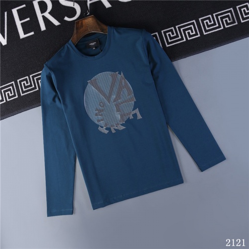 Valentino T-Shirts Long Sleeved For Men #799683 $34.00 USD, Wholesale Replica Valentino T-Shirts