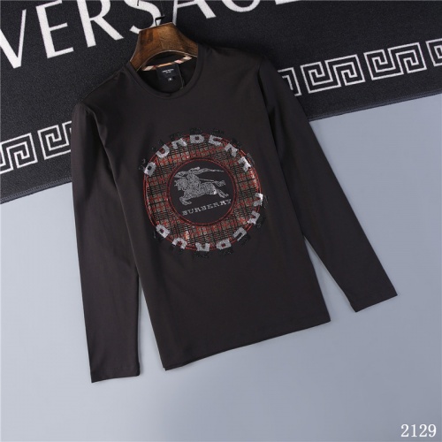 Burberry T-Shirts Long Sleeved For Men #799685 $34.00 USD, Wholesale Replica Burberry T-Shirts