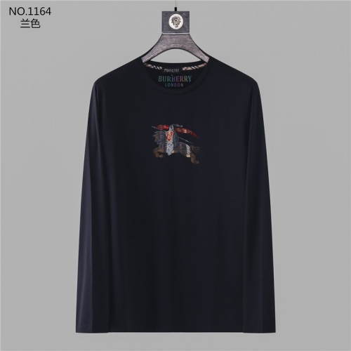 Burberry T-Shirts Long Sleeved For Men #799726 $34.00 USD, Wholesale Replica Burberry T-Shirts