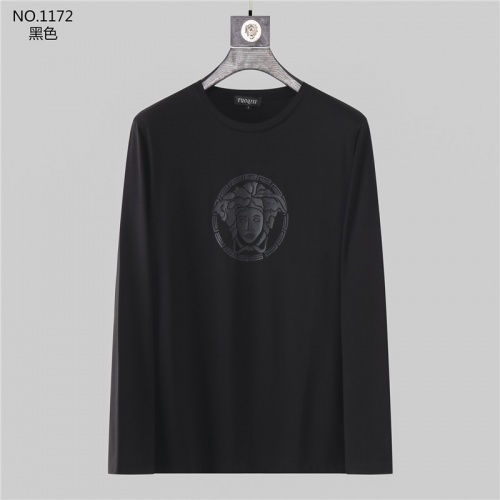 Versace T-Shirts Long Sleeved For Men #799728 $34.00 USD, Wholesale Replica Versace T-Shirts
