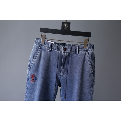 Replica Moncler Jeans For Men #799768 $45.00 USD for Wholesale