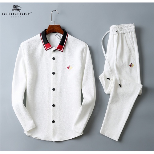 Burberry Tracksuits Long Sleeved For Men #799821 $96.00 USD, Wholesale Replica Burberry Tracksuits