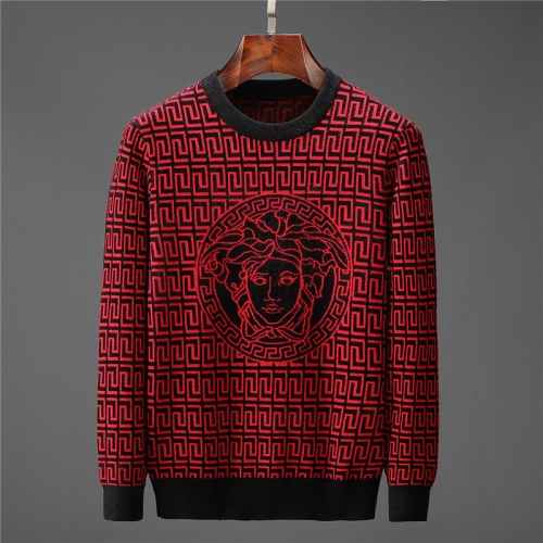 Versace Sweaters Long Sleeved For Men #799905 $52.00 USD, Wholesale Replica Versace Sweaters