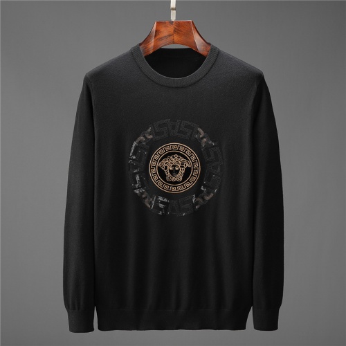 Versace Sweaters Long Sleeved For Men #799907 $48.00 USD, Wholesale Replica Versace Sweaters