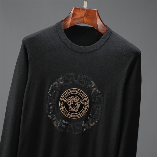 Replica Versace Sweaters Long Sleeved For Men #799907 $48.00 USD for Wholesale