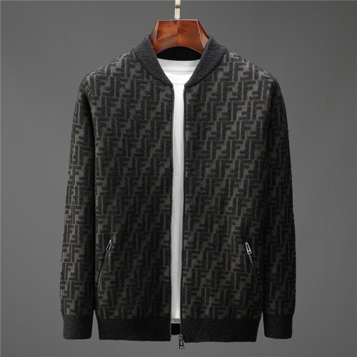 Fendi Sweaters Long Sleeved For Men #799920 $60.00 USD, Wholesale Replica Fendi Sweaters