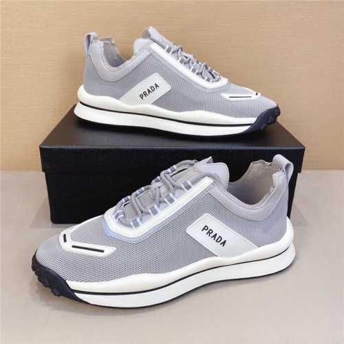 Prada Casual Shoes For Men #799964 $80.00 USD, Wholesale Replica Prada Casual Shoes