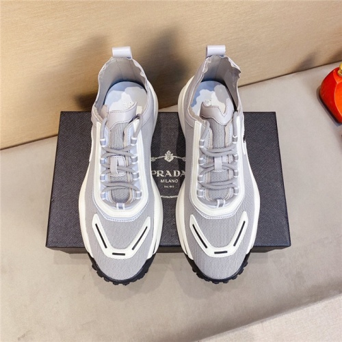 Replica Prada Casual Shoes For Men #799964 $80.00 USD for Wholesale