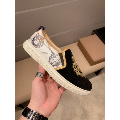 Replica Versace Casual Shoes For Men #800002 $72.00 USD for Wholesale