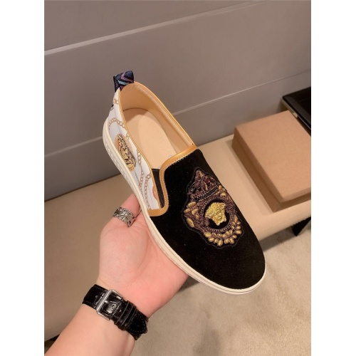 Replica Versace Casual Shoes For Men #800020 $72.00 USD for Wholesale