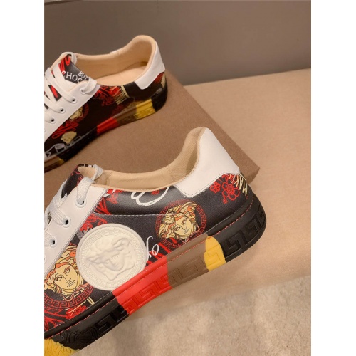 Replica Versace Casual Shoes For Men #800025 $72.00 USD for Wholesale