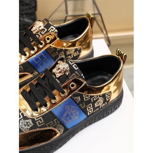 Replica Versace Casual Shoes For Men #800057 $76.00 USD for Wholesale