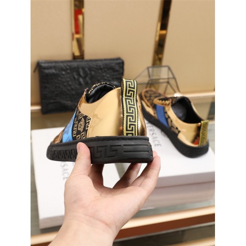 Replica Versace Casual Shoes For Men #800057 $76.00 USD for Wholesale