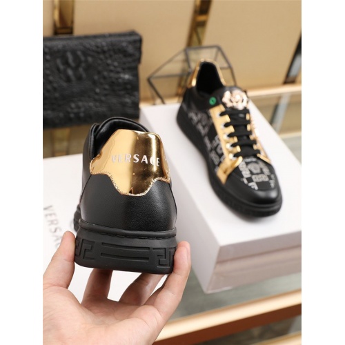 Replica Versace Casual Shoes For Men #800058 $76.00 USD for Wholesale