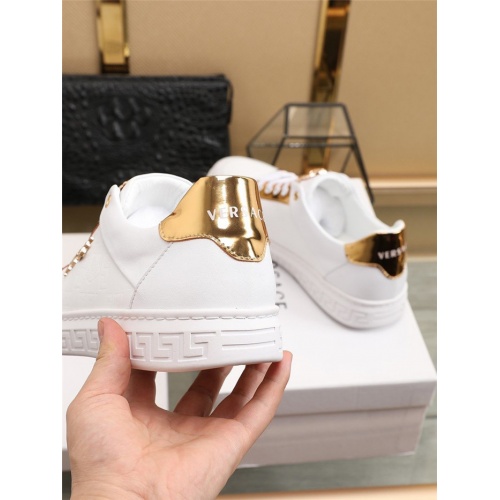 Replica Versace Casual Shoes For Men #800060 $76.00 USD for Wholesale