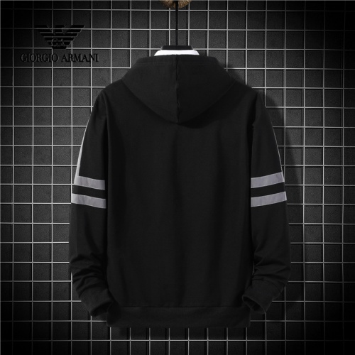 Replica Armani Hoodies Long Sleeved For Men #800114 $40.00 USD for Wholesale