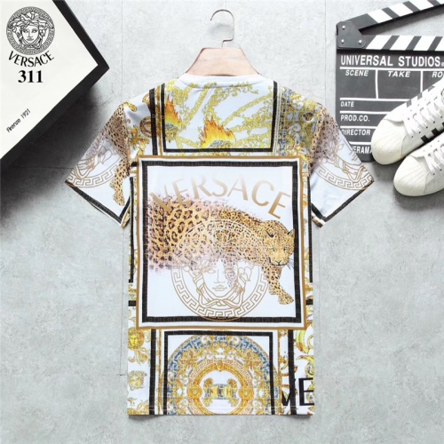 Replica Versace T-Shirts Short Sleeved For Men #801118 $25.00 USD for Wholesale