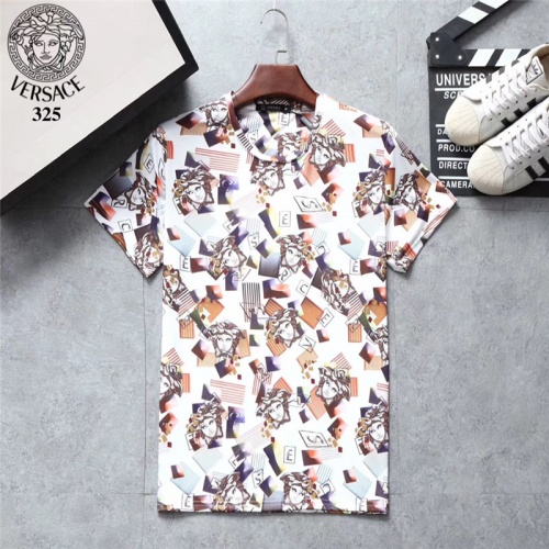 Versace T-Shirts Short Sleeved For Men #801134 $25.00 USD, Wholesale Replica Versace T-Shirts