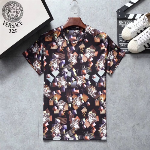 Versace T-Shirts Short Sleeved For Men #801135 $25.00 USD, Wholesale Replica Versace T-Shirts
